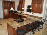 Netuno Bordeaux granite top